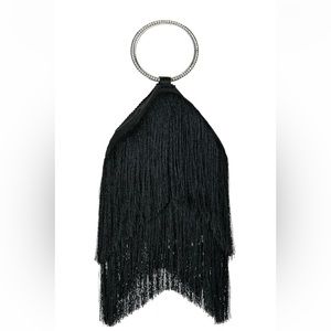 Olga Berg Penola Fringed Bangle Bag